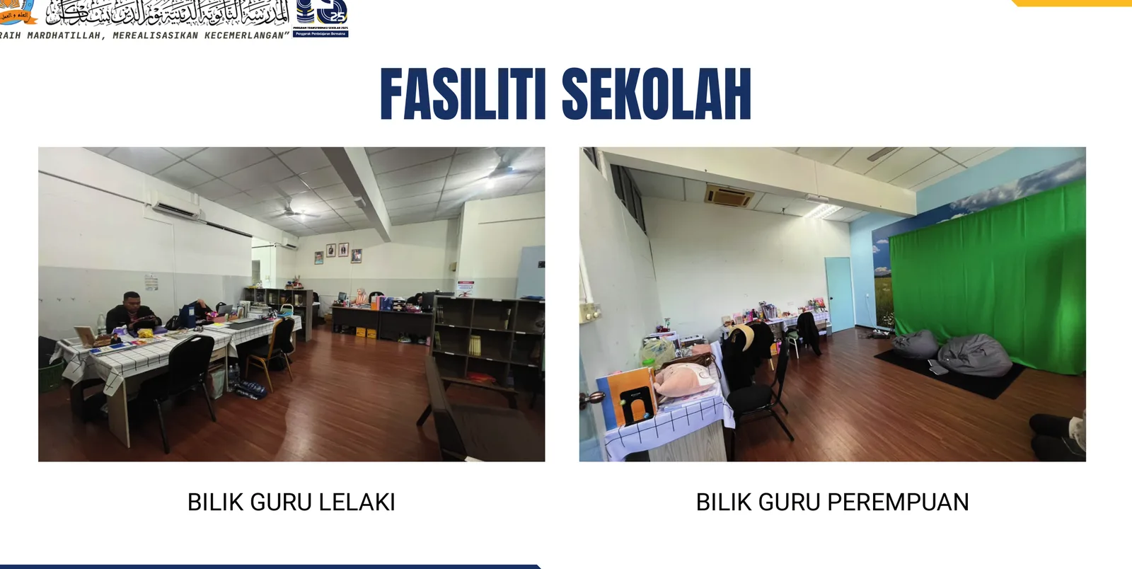 Bilik Guru Lelaki & Perempuan