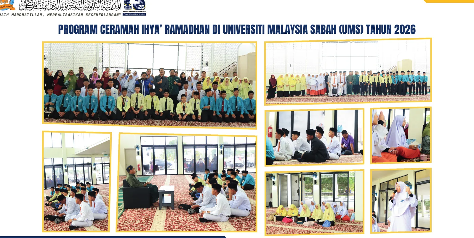 Ceramah Ihya Ramadhan di UMS 2026